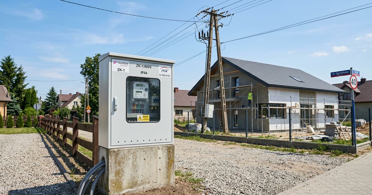 Przyłącze energetyczne w Tauron, procedura krok po kroku